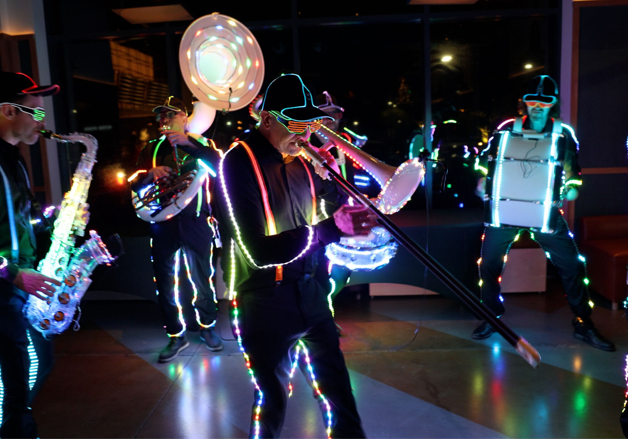 LED Brass Band